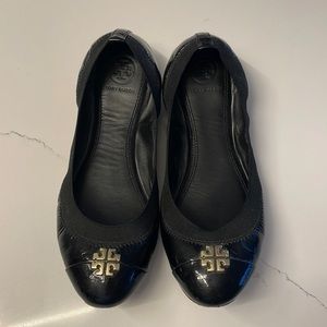 Tory Burch patent leather ballet flats size 7